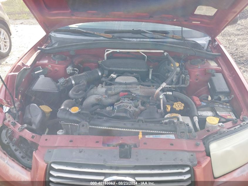 2006 Subaru Forester 2.5X VIN: JF1SG63676H700394 Lot: 40193063