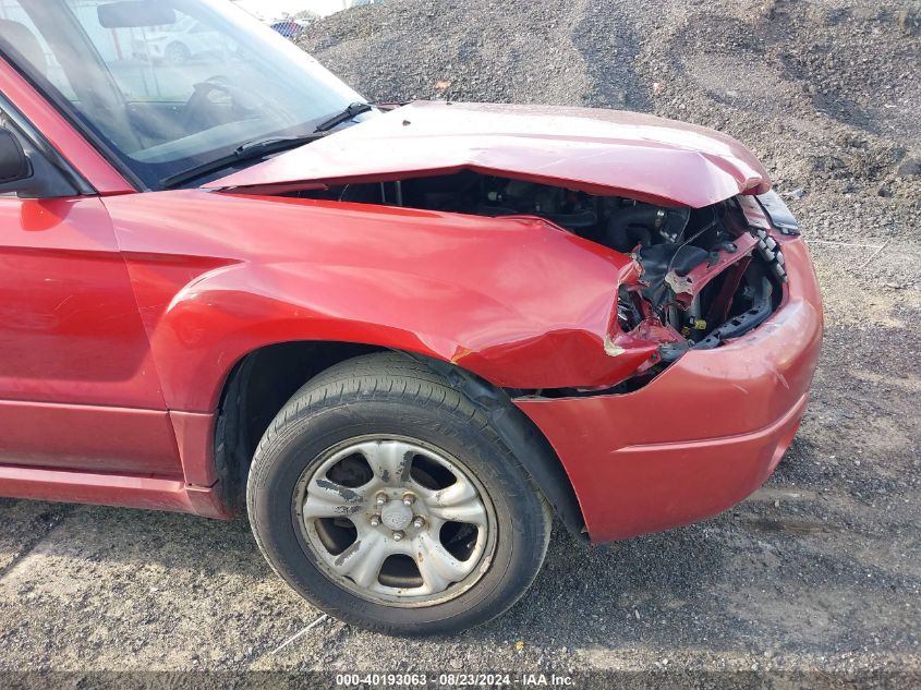 2006 Subaru Forester 2.5X VIN: JF1SG63676H700394 Lot: 40193063