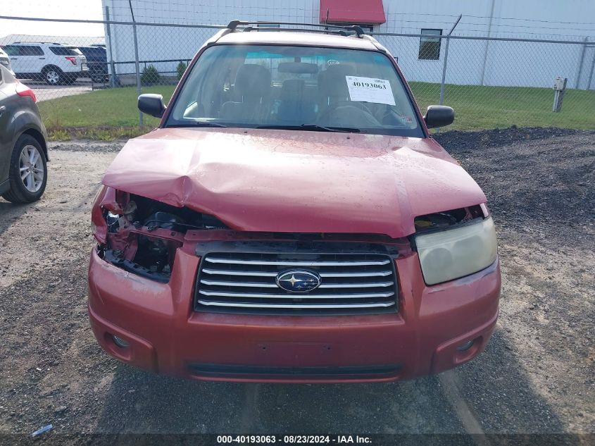 2006 Subaru Forester 2.5X VIN: JF1SG63676H700394 Lot: 40193063