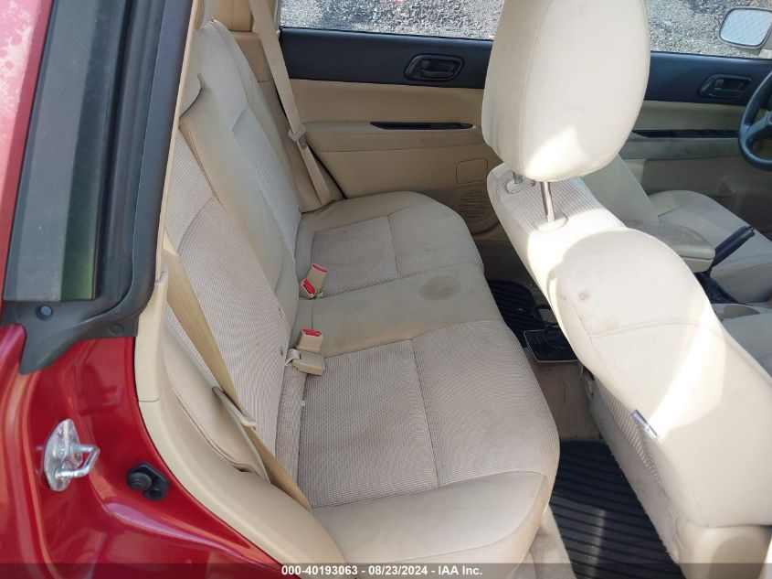 2006 Subaru Forester 2.5X VIN: JF1SG63676H700394 Lot: 40193063