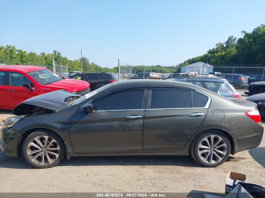 2013 Honda Accord Sport VIN: 1HGCR2F59DA263980 Lot: 40193078