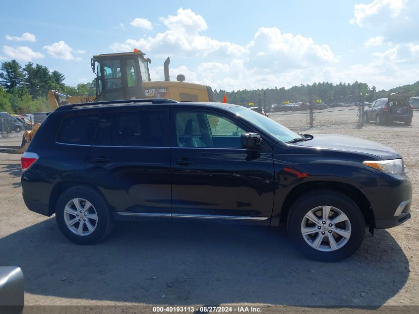 2012 Toyota Highlander Se V6 VIN: 5TDBK3EH2CS102842 Lot: 40193113