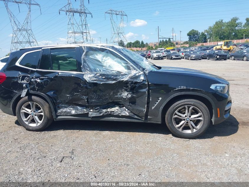 2019 BMW X3 xDrive30I VIN: 5UXTR9C50KLD91460 Lot: 40193116