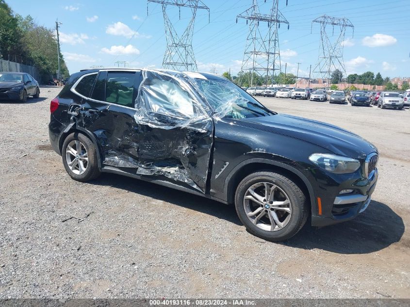 2019 BMW X3 XDRIVE30I - 5UXTR9C50KLD91460