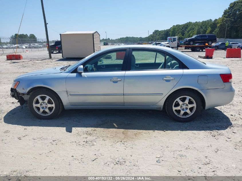 2006 Hyundai Sonata Gls V6/Lx V6 VIN: 5NPEU46F86H091219 Lot: 40193132