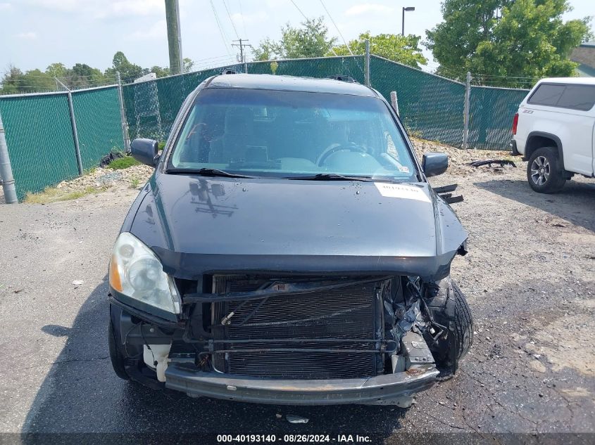 2005 Honda Pilot Ex VIN: 2HKYF18445H500297 Lot: 40193140