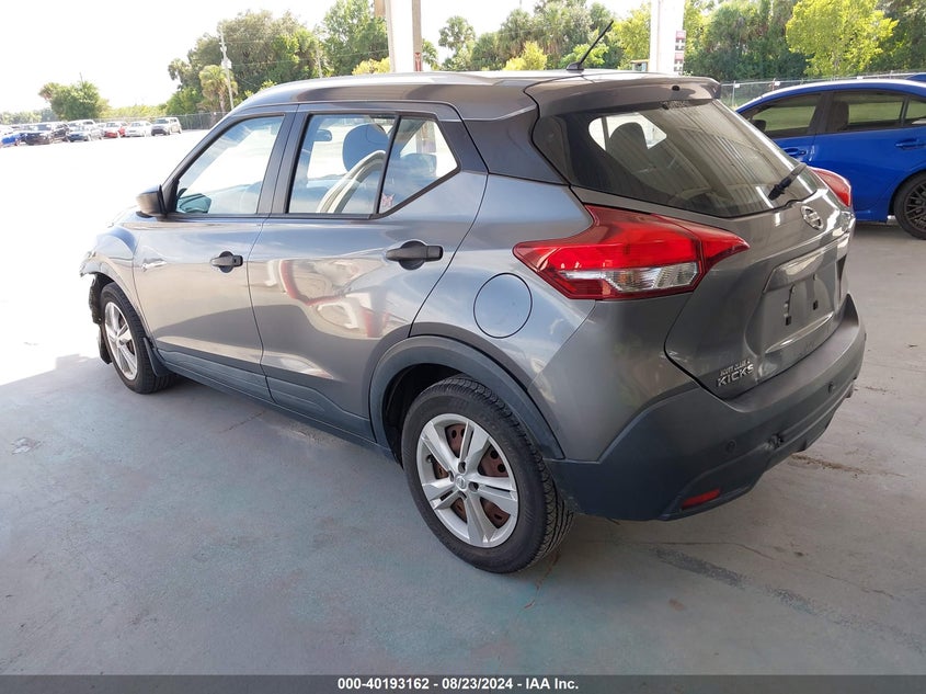 VIN 3N1CP5CU8JL531572 2018 NISSAN KICKS S