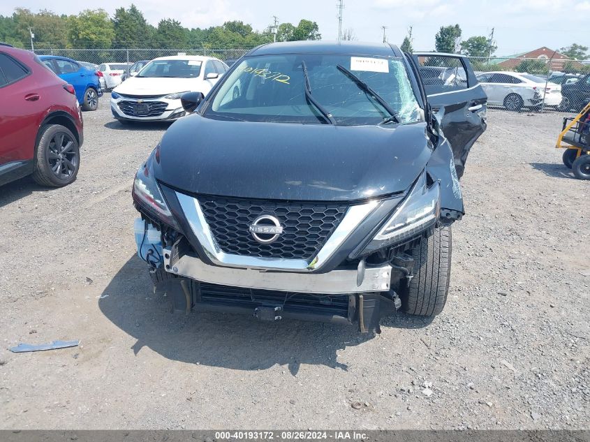 2023 Nissan Murano S Intelligent Awd VIN: 5N1AZ2AS6PC126261 Lot: 40193172