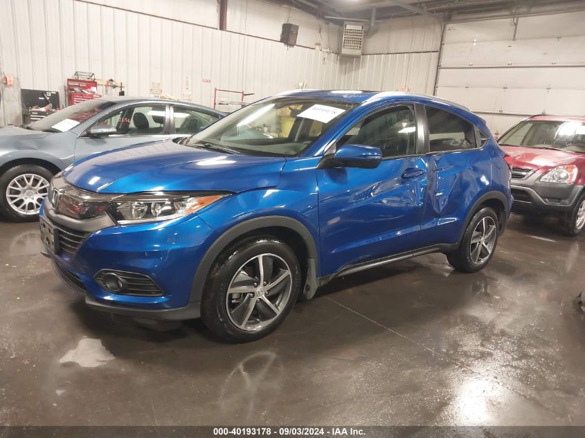 2021 Honda Hr-V Awd Ex VIN: 3CZRU6H57MM734789 Lot: 40193178