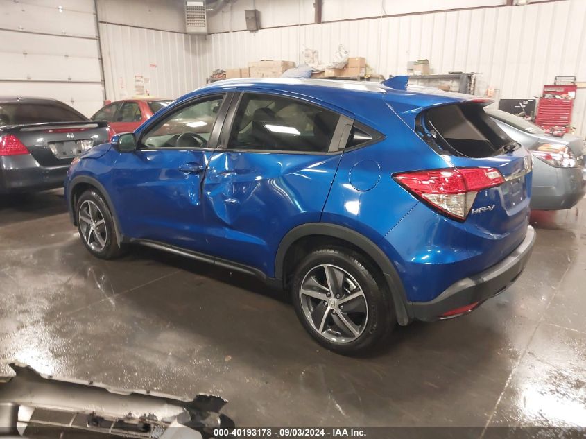 2021 Honda Hr-V Awd Ex VIN: 3CZRU6H57MM734789 Lot: 40193178