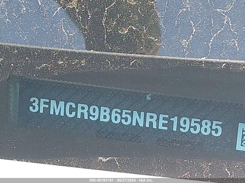 2022 Ford Bronco Sport Big Bend VIN: 3FMCR9B65NRE19585 Lot: 40193191