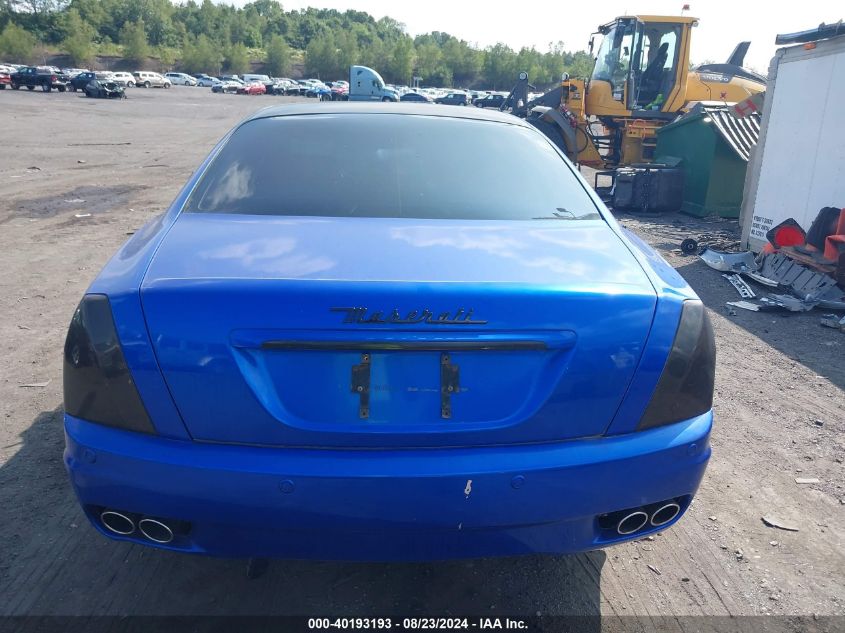 2007 Maserati Quattroporte Base Automatic/Executive Gt Automatic/Sport Gt Automatic VIN: ZAMFE39A870029065 Lot: 40193193