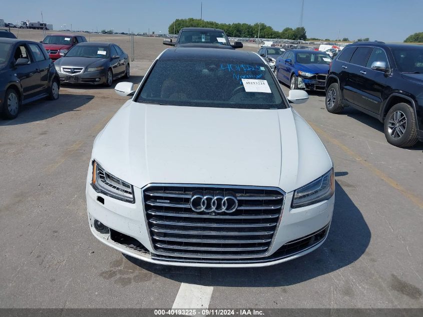 2015 Audi A8 L L Quattro VIN: WAU32AFD1FN005806 Lot: 40193225