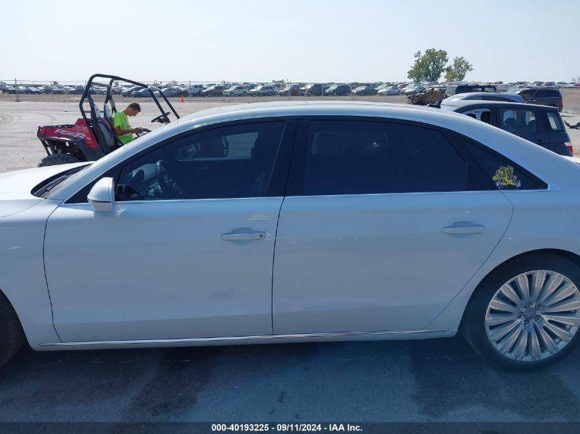 2015 Audi A8 L L Quattro VIN: WAU32AFD1FN005806 Lot: 40193225