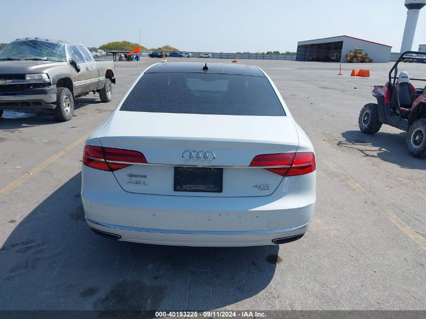 2015 Audi A8 L L Quattro VIN: WAU32AFD1FN005806 Lot: 40193225