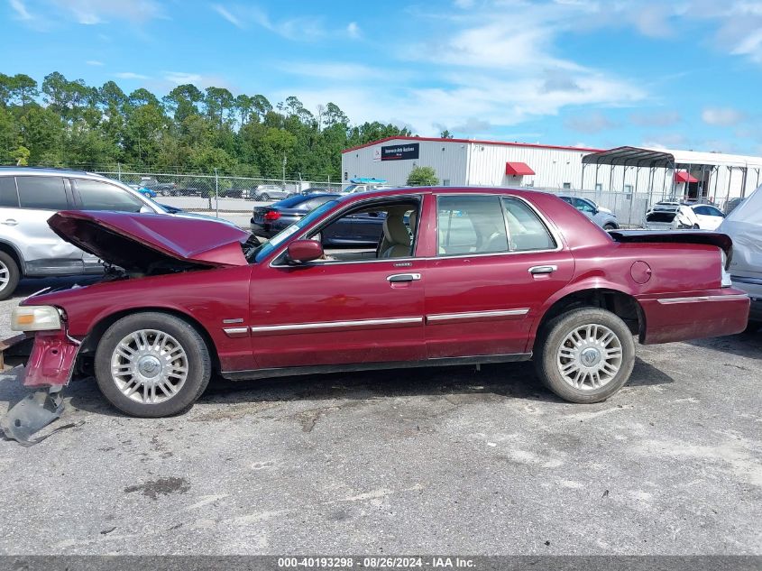 2011 Mercury Grand Marquis Ls VIN: 2MEBM7FV1BX605575 Lot: 40193298