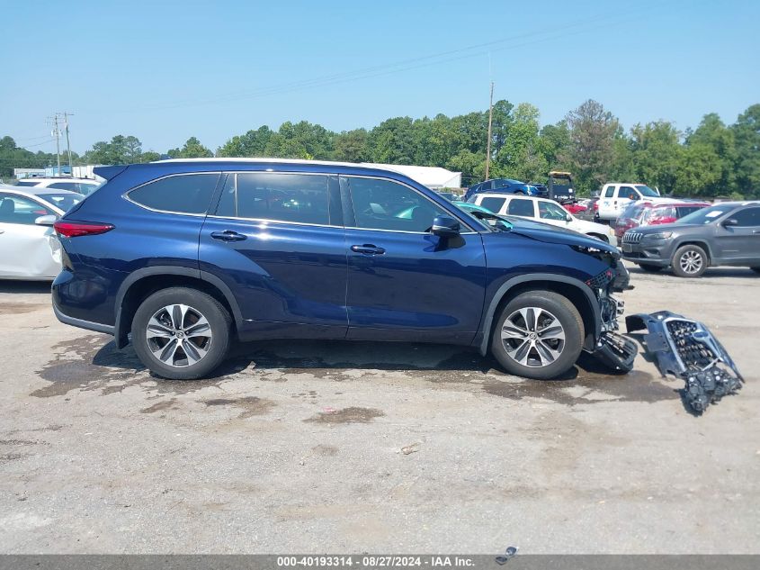 2021 Toyota Highlander Xle VIN: 5TDHZRBH3MS530630 Lot: 40193314