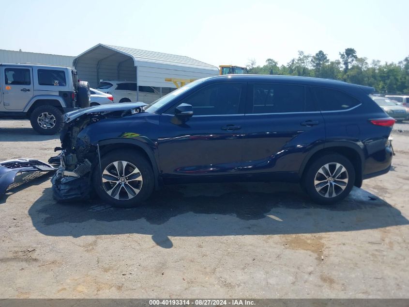 2021 TOYOTA HIGHLANDER XLE - 5TDHZRBH3MS530630