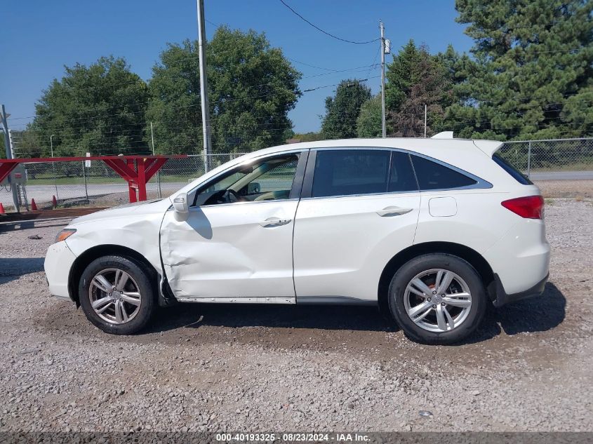 2014 Acura Rdx VIN: 5J8TB3H53EL009551 Lot: 40193325