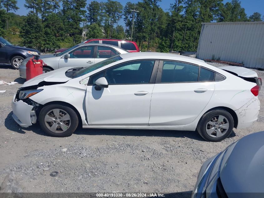 2017 Chevrolet Cruze Ls Auto VIN: 1G1BC5SM0H7201762 Lot: 40193330