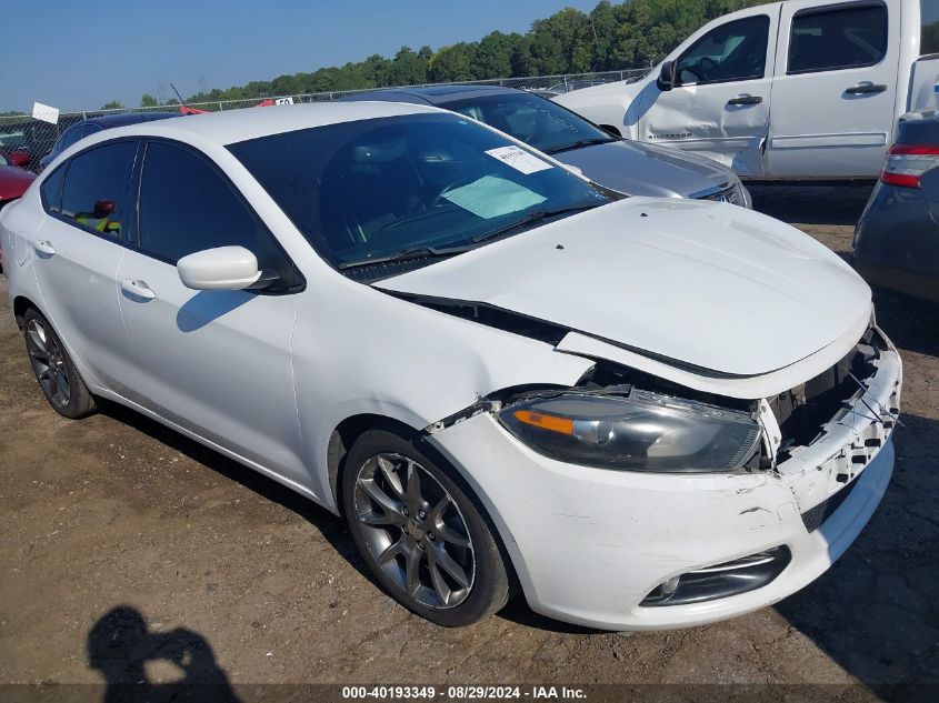 2014 Dodge Dart Sxt VIN: 1C3CDFBB0ED706537 Lot: 40193349