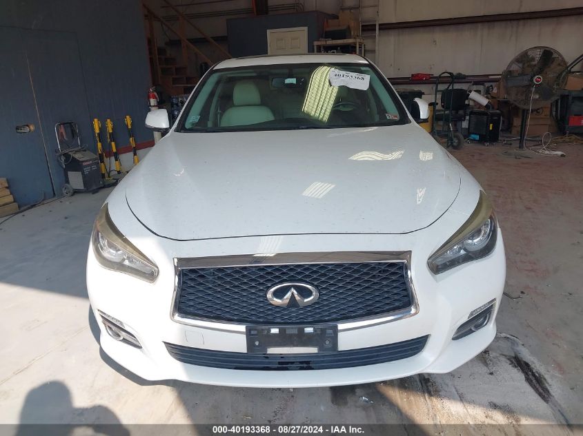 2015 Infiniti Q50 Premium VIN: JN1BV7AR2FM421965 Lot: 40193368