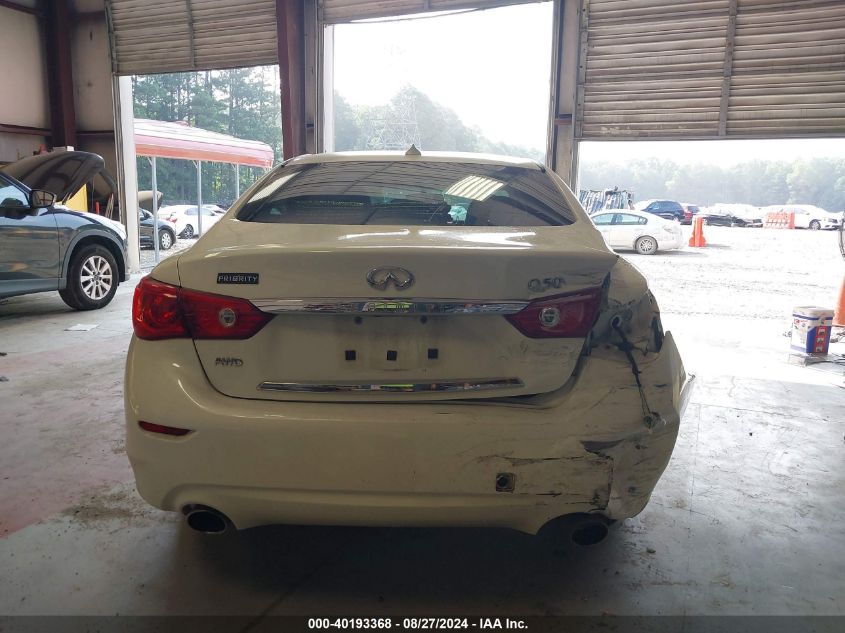 2015 Infiniti Q50 Premium VIN: JN1BV7AR2FM421965 Lot: 40193368