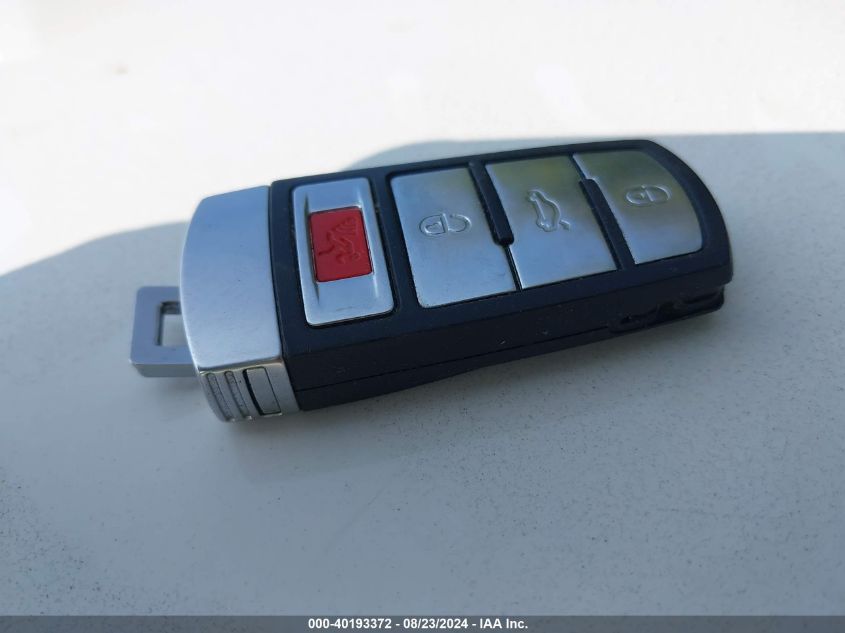 2010 Volkswagen Cc Luxury VIN: WVWHN7AN6AE551058 Lot: 40193372