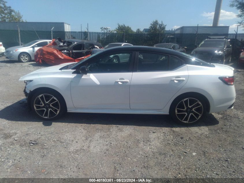 2024 Nissan Sentra Sr Xtronic Cvt VIN: 3N1AB8DV2RY249666 Lot: 40193381