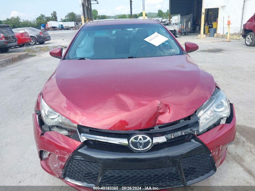 2016 Toyota Camry Se VIN: 4T1BF1FKXGU597811 Lot: 40193385