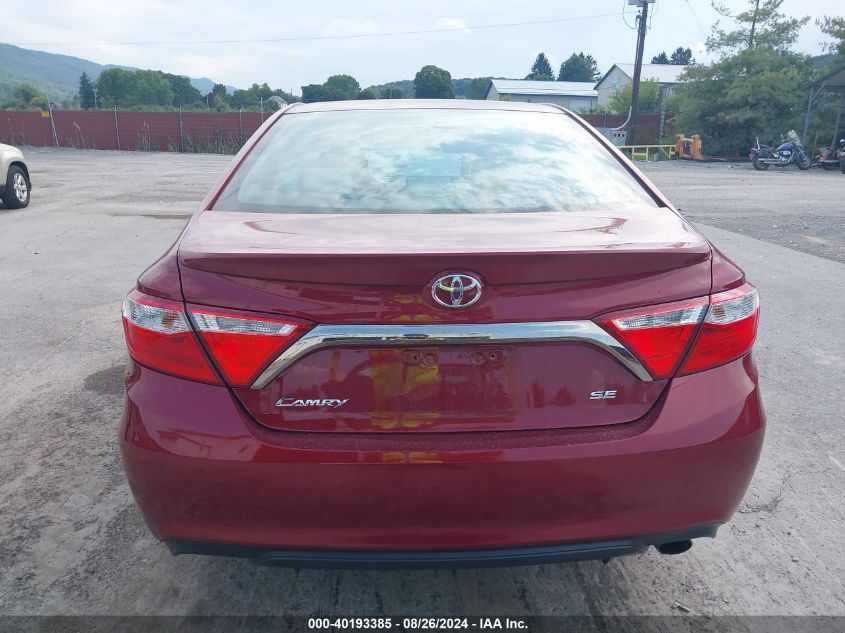 2016 Toyota Camry Se VIN: 4T1BF1FKXGU597811 Lot: 40193385