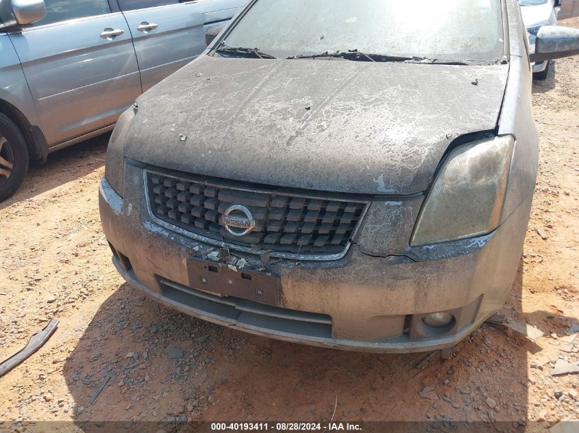 2007 Nissan Sentra 2.0Sl VIN: 3N1AB61E27L694721 Lot: 40193411