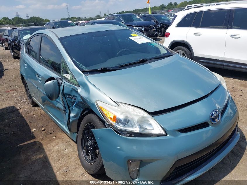 2015 Toyota Prius Three VIN: JTDKN3DU6F1915737 Lot: 40193421