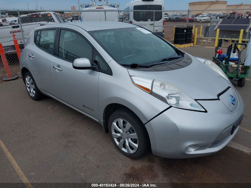 2015 Nissan Leaf S VIN: 1N4AZ0CP2FC307122 Lot: 40193424
