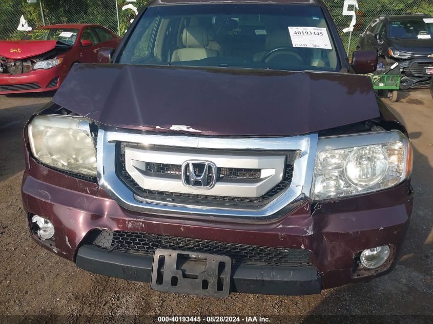 2009 Honda Pilot Ex-L VIN: 5FNYF48549B038693 Lot: 40193445