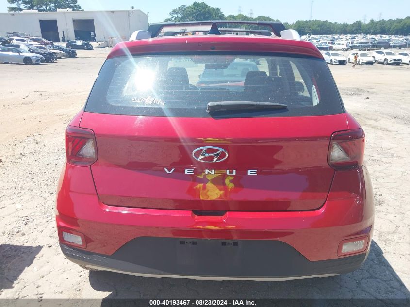 2022 Hyundai Venue Limited VIN: KMHRC8A34NU161730 Lot: 40193467