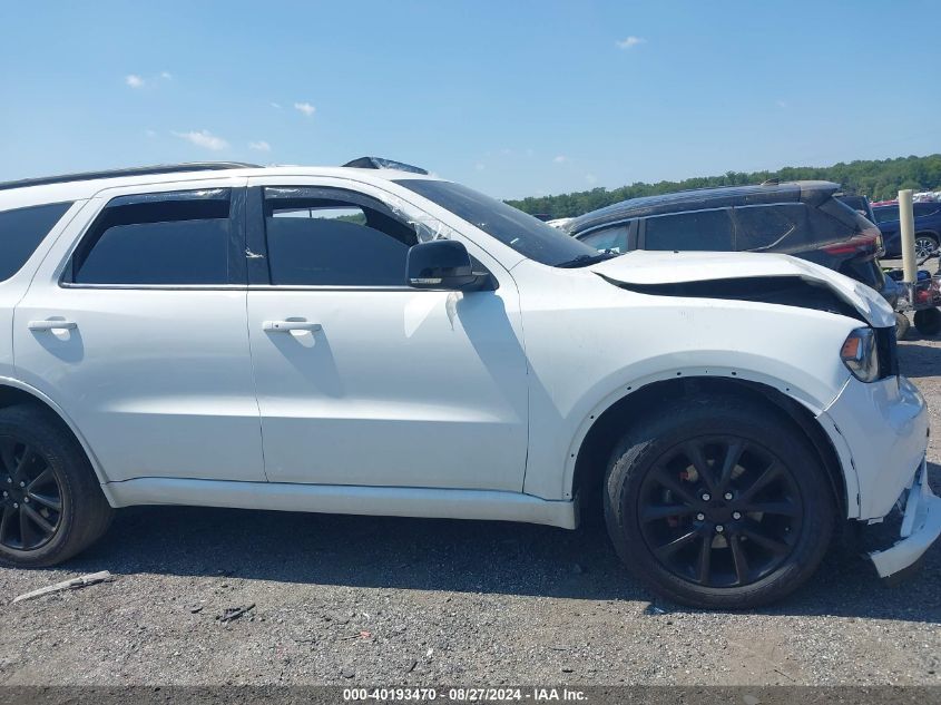 2018 Dodge Durango Gt Awd VIN: 1C4RDJDG7JC282646 Lot: 40193470