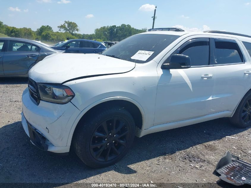 2018 Dodge Durango Gt Awd VIN: 1C4RDJDG7JC282646 Lot: 40193470