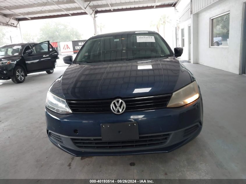 2014 Volkswagen Jetta 2.0L S VIN: 3VW2K7AJ6EM395757 Lot: 40193514