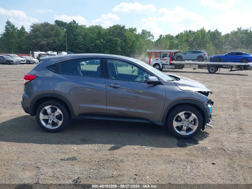 2021 Honda Hr-V Awd Lx VIN: 3CZRU6H37MM726786 Lot: 40193559