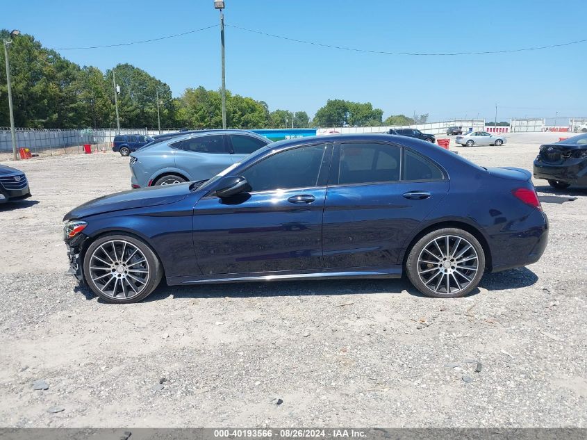 2019 Mercedes-Benz C 300 VIN: 55SWF8DB8KU291336 Lot: 40193566