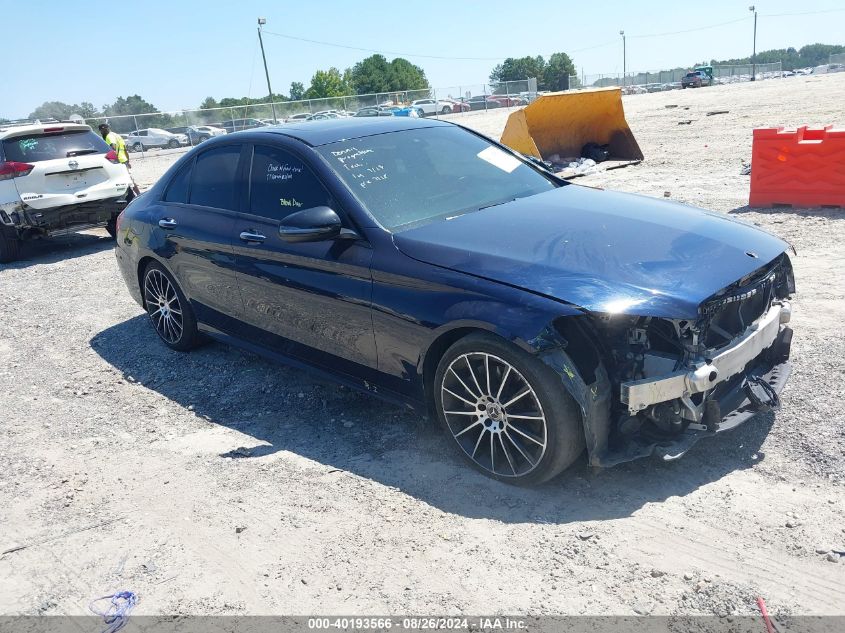 VIN 55SWF8DB8KU291336 2019 Mercedes-Benz C-Class, 300 no.1