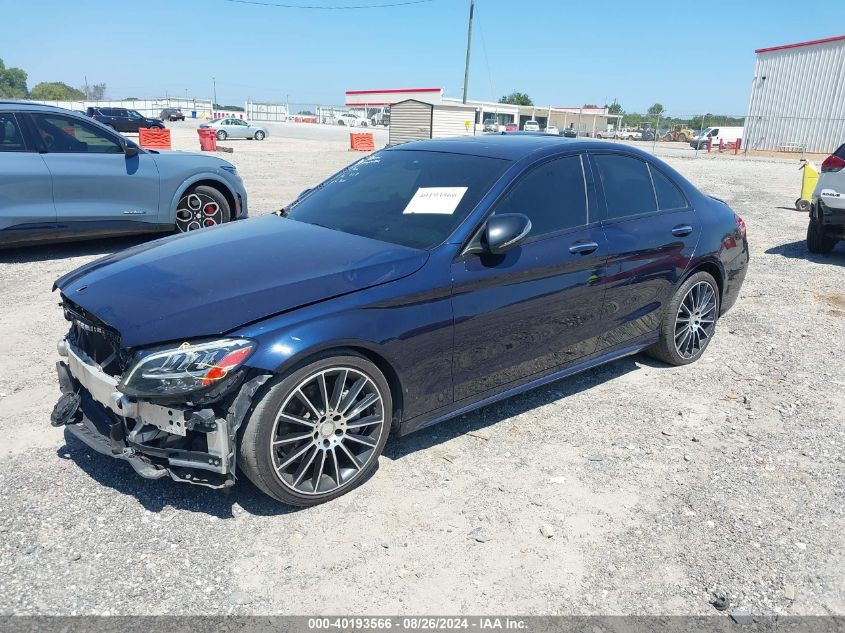 VIN 55SWF8DB8KU291336 2019 Mercedes-Benz C-Class, 300 no.2