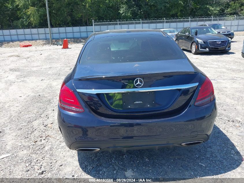 2019 Mercedes-Benz C 300 VIN: 55SWF8DB8KU291336 Lot: 40193566