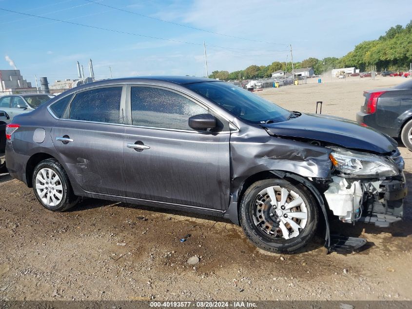 2014 Nissan Sentra S VIN: 3N1AB7AP0EY290419 Lot: 40193577