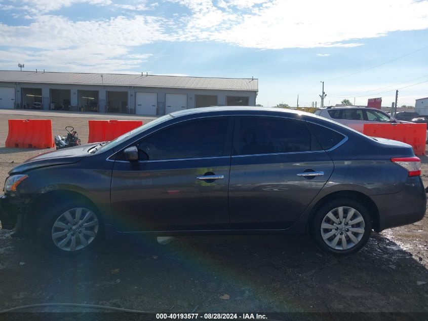 2014 Nissan Sentra S VIN: 3N1AB7AP0EY290419 Lot: 40193577