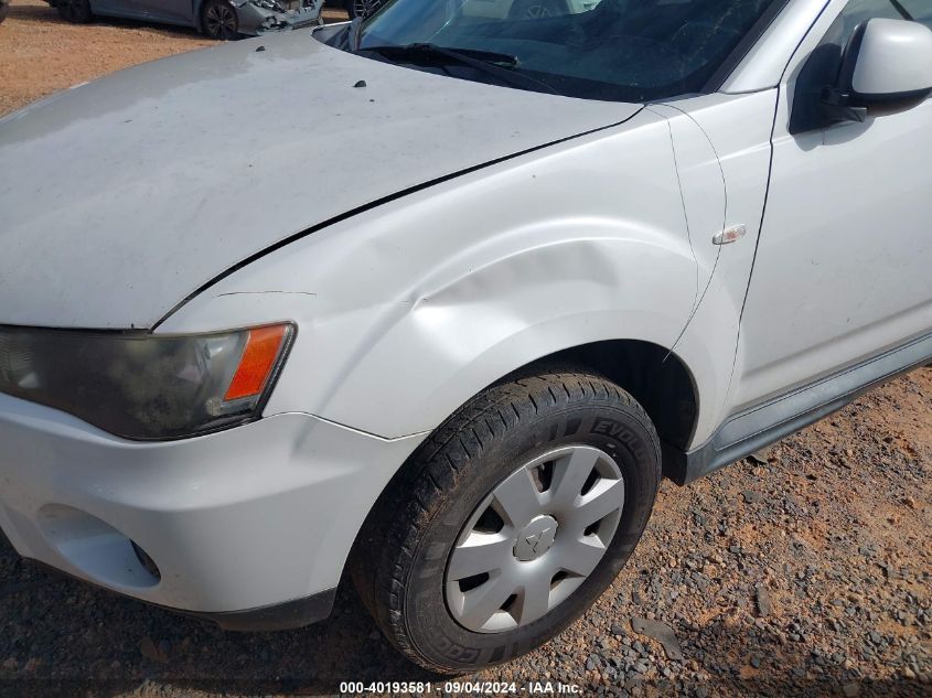 2011 Mitsubishi Outlander Es VIN: JA4AS2AW8BU020905 Lot: 40193581