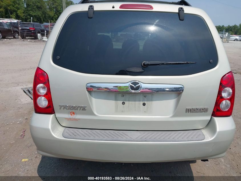 4F2YZ04166KM11296 2006 Mazda Tribute S