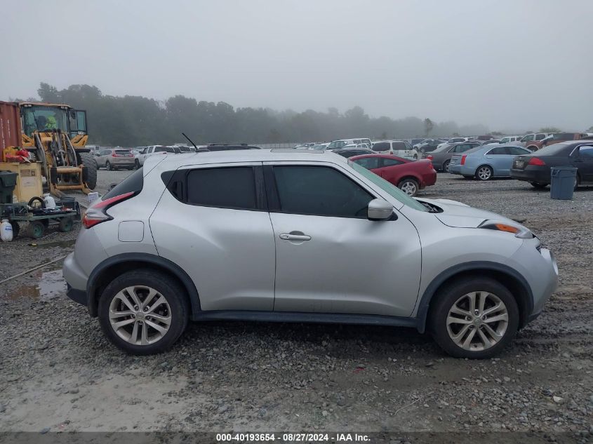 2015 Nissan Juke Sv VIN: JN8AF5MR8FT502050 Lot: 40193654