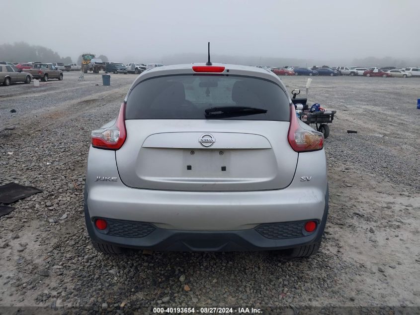 2015 Nissan Juke Sv VIN: JN8AF5MR8FT502050 Lot: 40193654